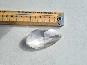 Large Teardrop Glass Suncatcher prism