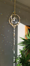Load image into Gallery viewer, Crystal chip galaxy suncatcher