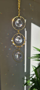 Car Crystal Suncatcher DIY Kit hanging Car Charm - Car