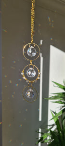 Car Crystal Suncatcher DIY Kit hanging Car Charm - Car