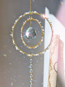 Crystal suncatcher DIY kit with wire wrapping Alanis