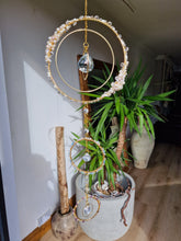 Load image into Gallery viewer, crystal suncatcher wall hanging Flora