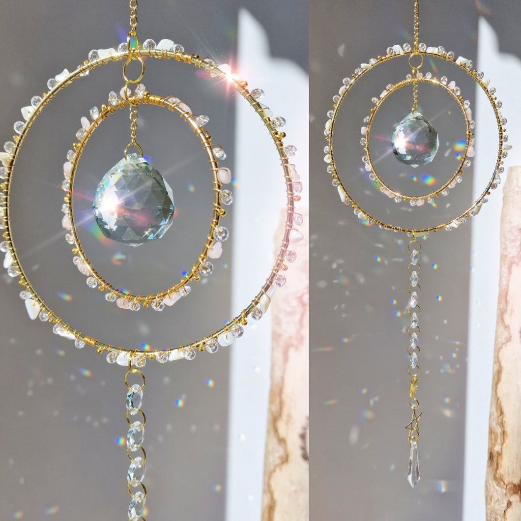 Alanis crystal suncatcher wall hanging