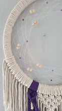 Load image into Gallery viewer, Pretty mooncatcher with purple string