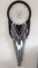 Load image into Gallery viewer, Beautifully detailed gothic dream catcher