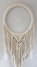 Load image into Gallery viewer, Lovely natural macrame dream catcher